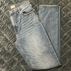Abercrombie The 90’s slim straight ultra high rise